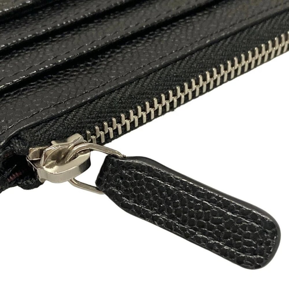 CHANEL Matelasse - Black Calfskin Coin Case - Picture 9 of 10